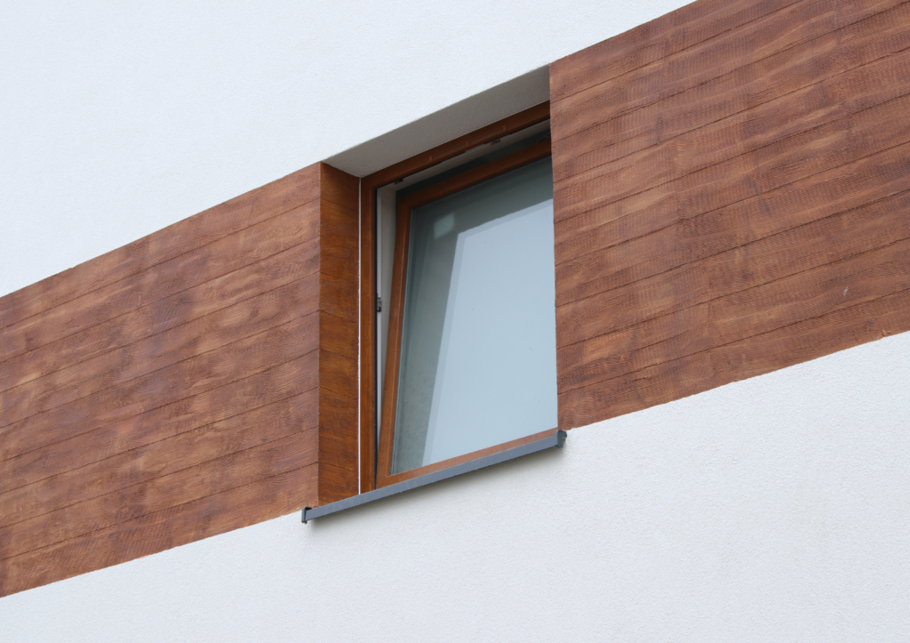 Okna PCV w Nadolicach Wielkich koło Wrocławia - budynek szeregowy