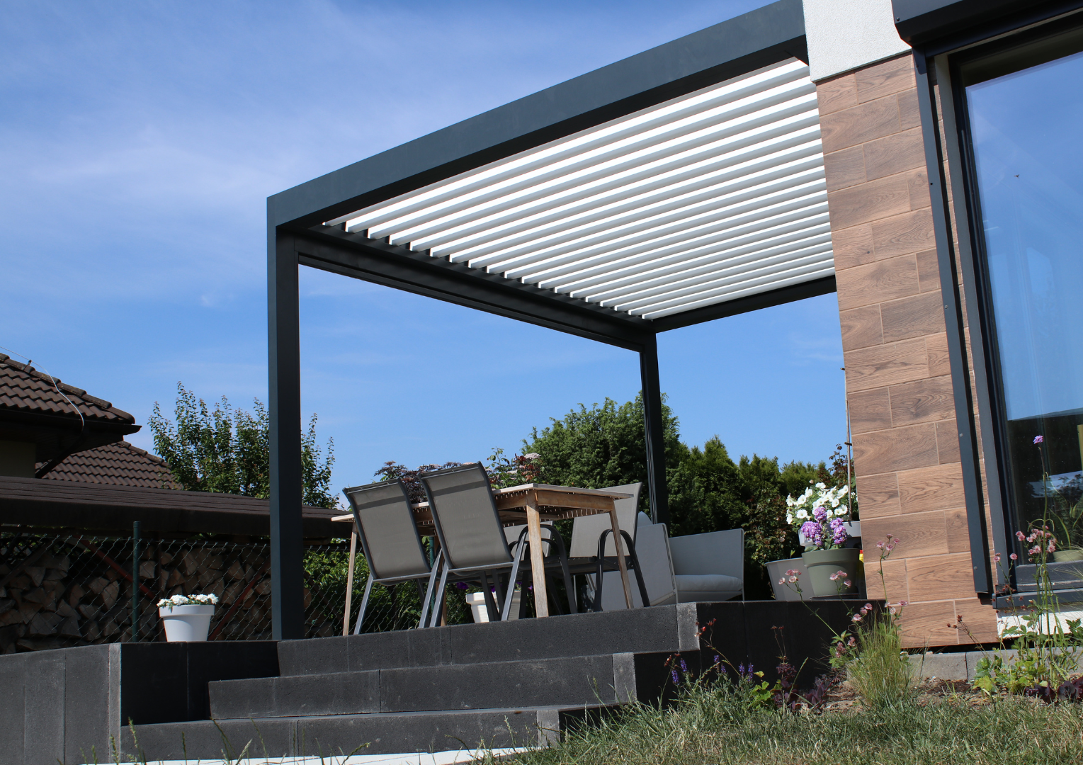 Pergola w Kiełczowie pod Wrocławiem