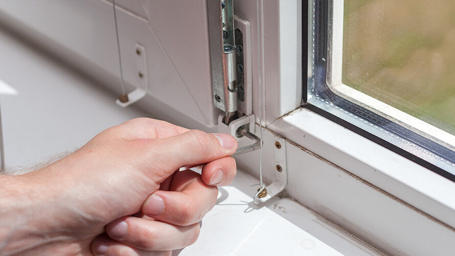 Serwis okien - regulacja okien