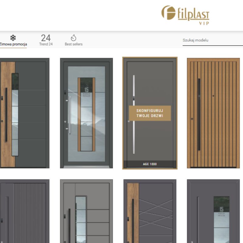 Konfiugarcja drzwi zewnętrznych - wybór modelu