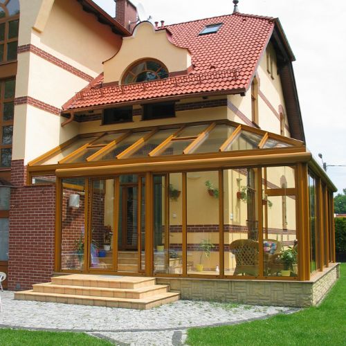 Ogród zimowy w Głuchołazach