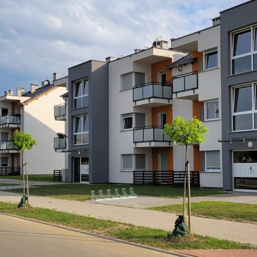 Okna Filplast w Gogolinie - budynek wielorodzinny na ul. Ligonia