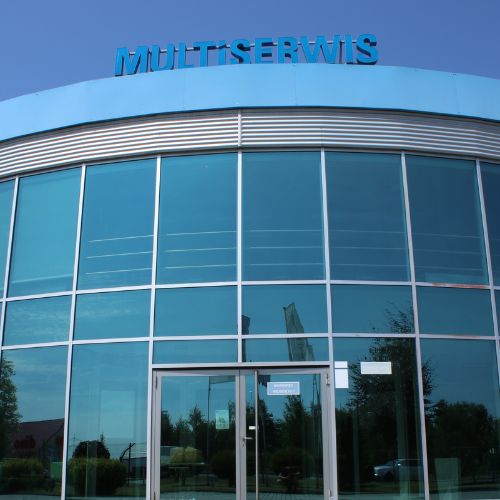 Okna Krapkowice - fasady aluminiowe w firmie Multiserwis