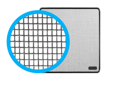 Siatka standard do moskitiery elastycznej - włókno szklane (szara)